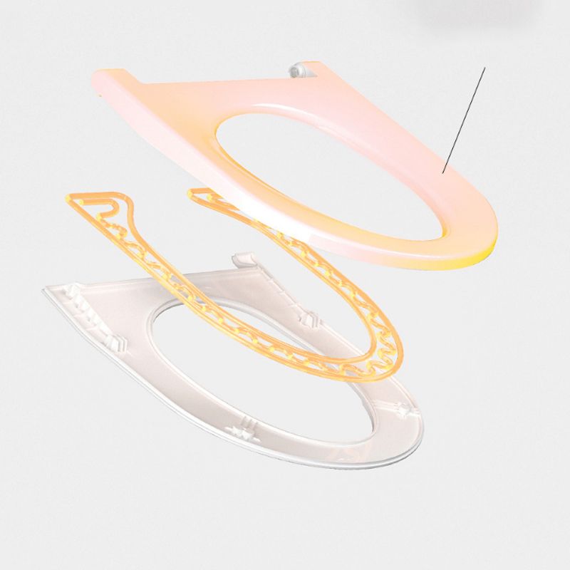 Modern Wall Hung Toilet Bowl Polished Finish Toilet with Heated Seat