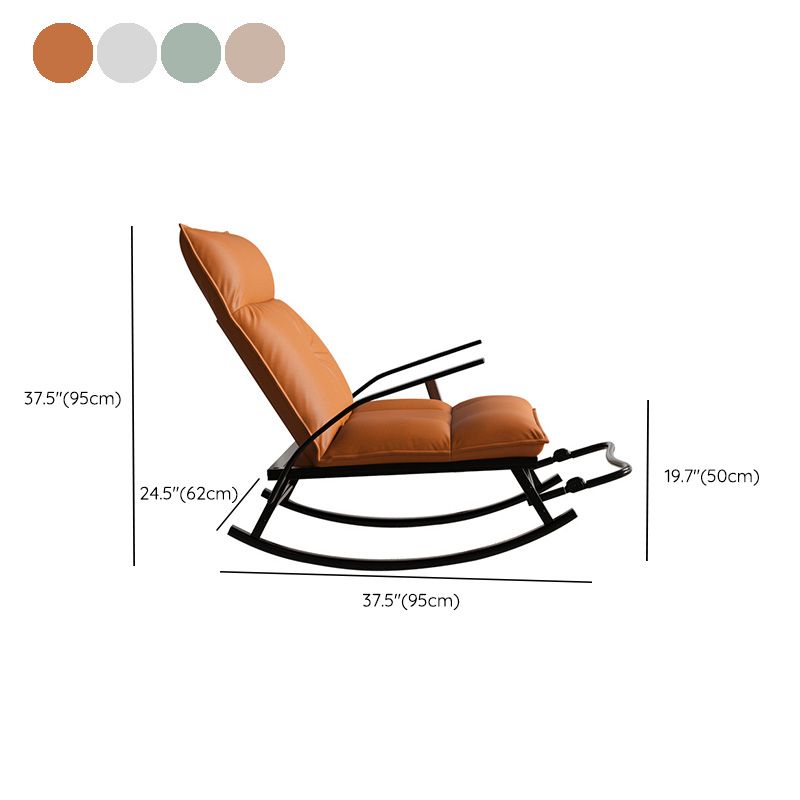 Indoor Single Rocking Chair Modern Style Sofa Rocking Chair for Break