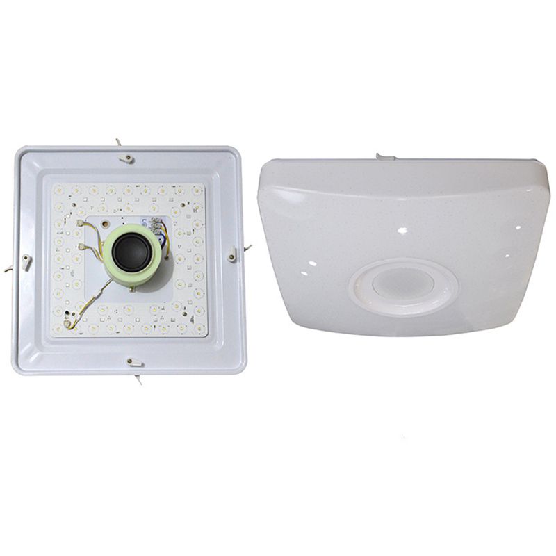 Unterputz-Deckenleuchte, LED-Licht, intelligentes Bluetooth-Musiklicht, buntes Licht, Ladenleuchte