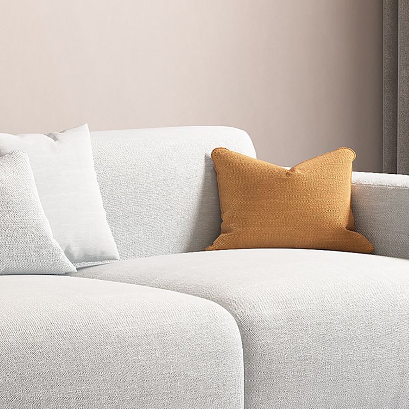 30" High Square Arm Modern Standard Sofa with Tight Back for Living Room, Apartment