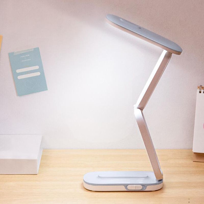 Nordic Macaroon Style LED Table Lamp Foldable Design Practical USB Charging Reading Light for Bedroom