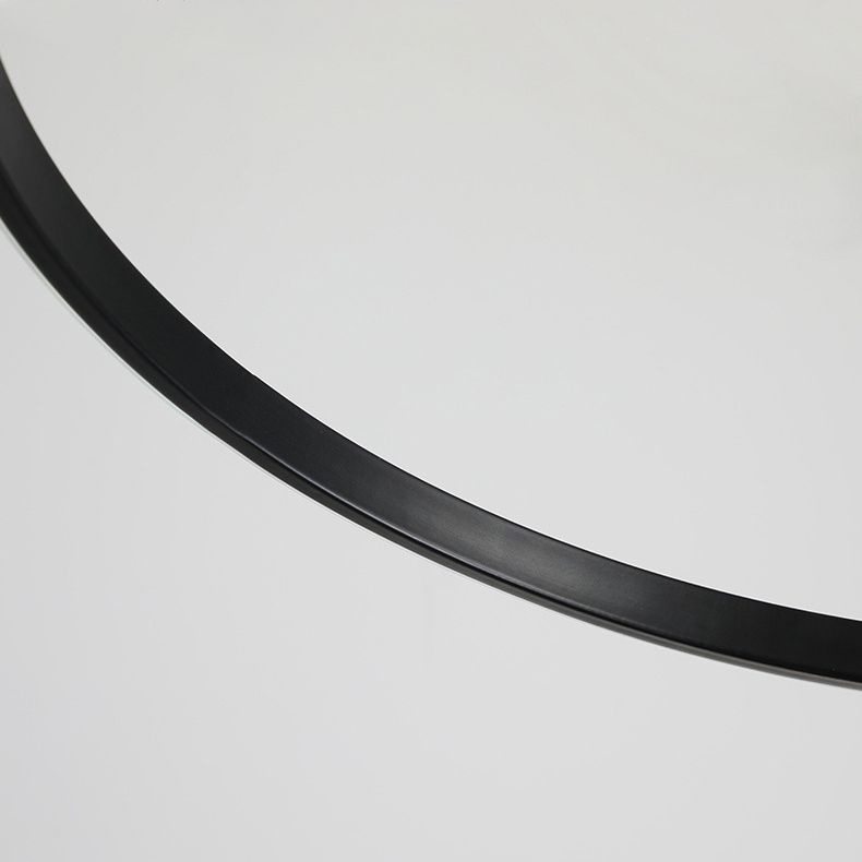 Moderne stijl 1-licht gesuspendeerde verlichtingsarmatuur Acryl Twist hanger kroonluchter