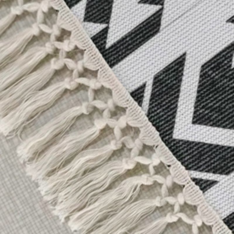 Rapis Bohemian Bohemian Bohemian Elegy Polyester Modèle tapis intérieur Fringe pour le salon