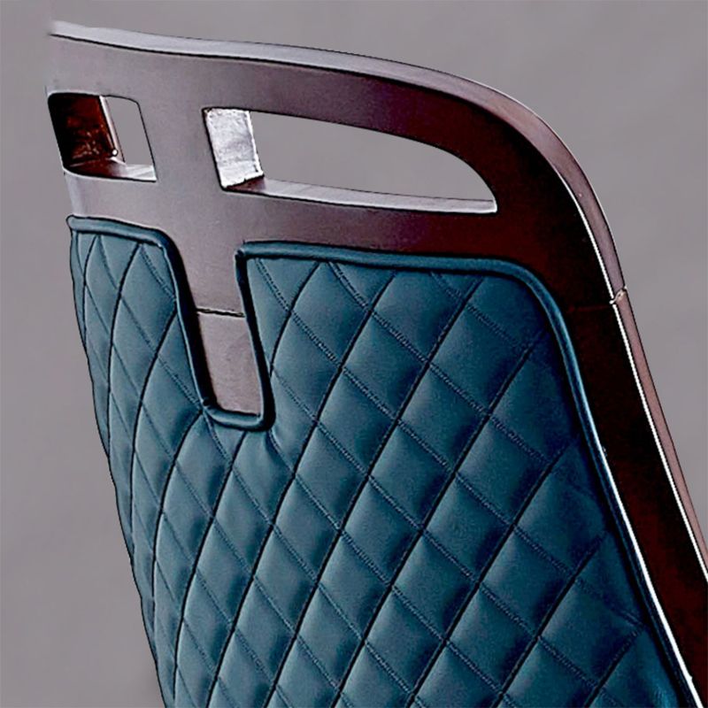 Traditional Upholstered Dining Room Chair Solid Wood Dining Accent Chair