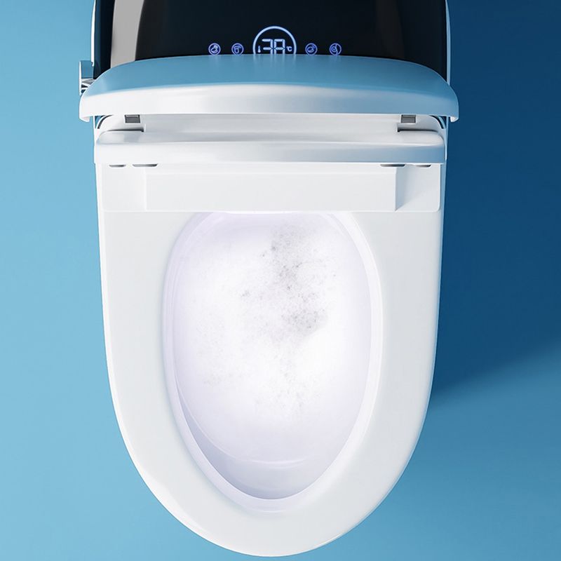 Modern 1-Piece Toilet Bowl Floor Mounted Urine Toilet with Concealed Tank for Bathroom