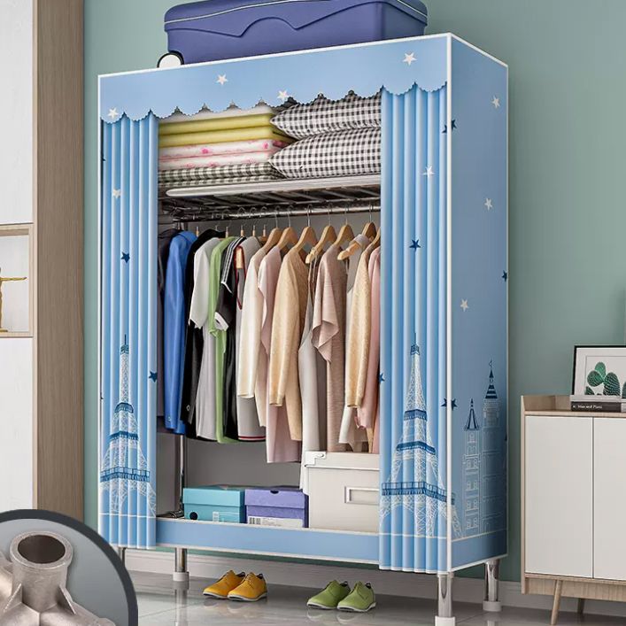 Contemporary Indoor Cabinet Matte Finish Wardrobe for Bedroom