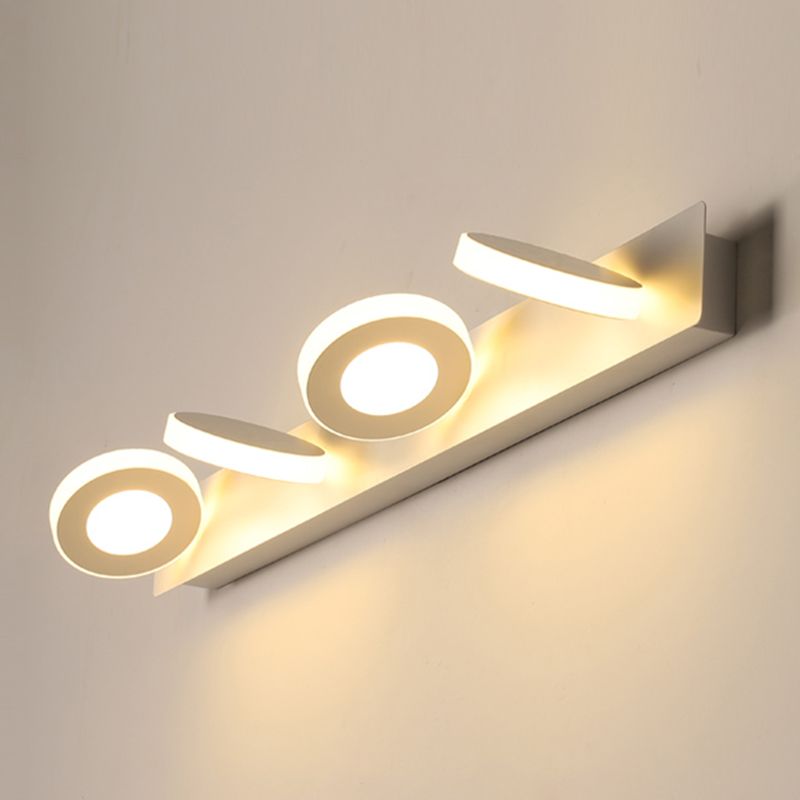 Lumo moderno a specchio a più head Stile moderno semplice lampada da toeletta per il bagno