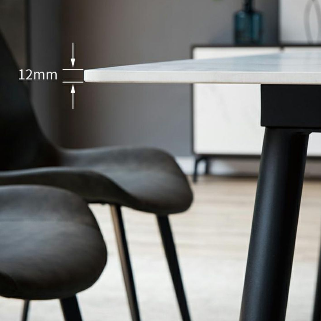 Modern Style 1/2/5/7 Pieces Dining Table Set Rectangle Dining Table Set with Chair