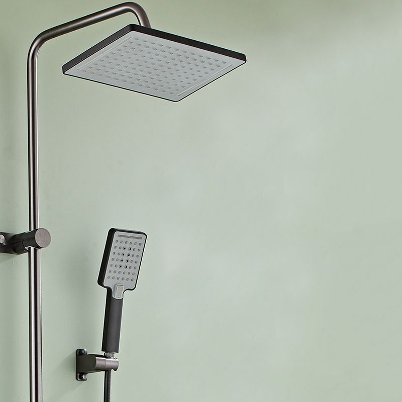 Modern Style Shower System Handle Lever Wall Mounted Spot Resist Shower System