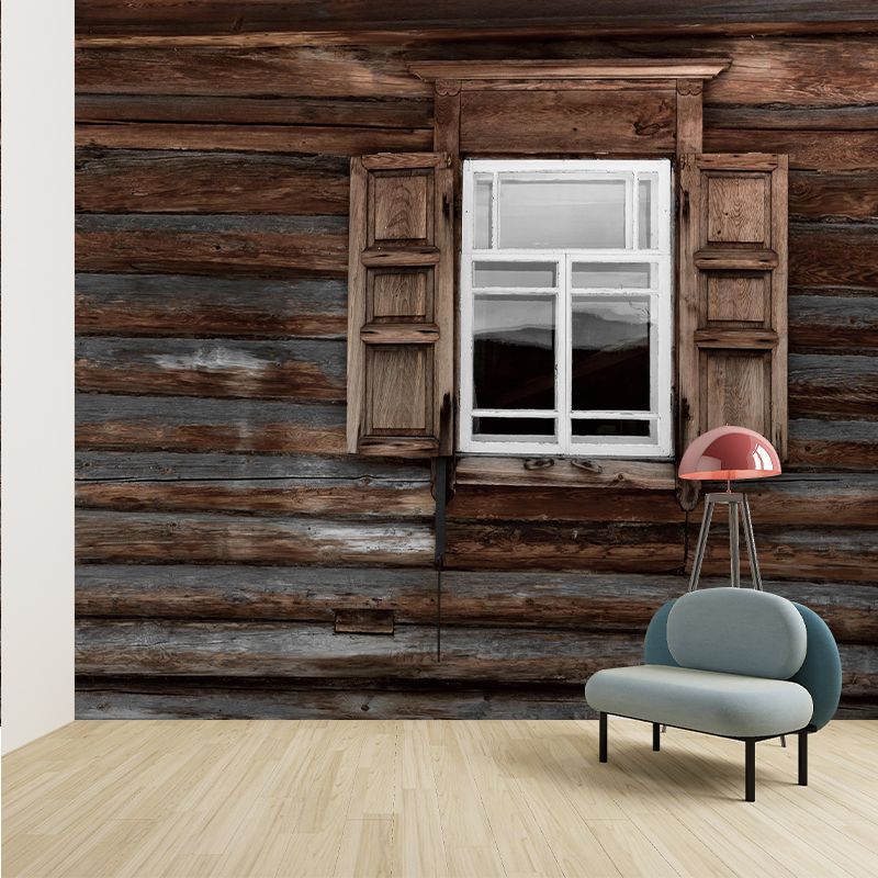 Contemporary Photography Style Building Mural Wallpaper Mildew Resistant for Decoration