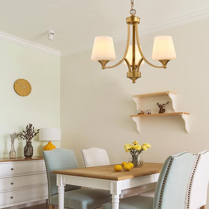 Lustres géométriques de style américain