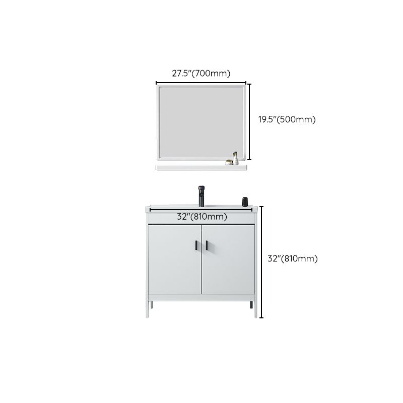 Aluminum Bathroom Vanity Modern Bathroom Vanity Set for Bathroom
