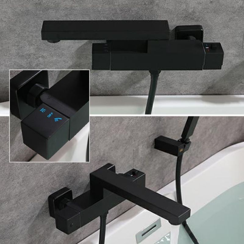 Wall Mounted Metal Freestanding Tub Filler Single Handle Freestanding Faucet