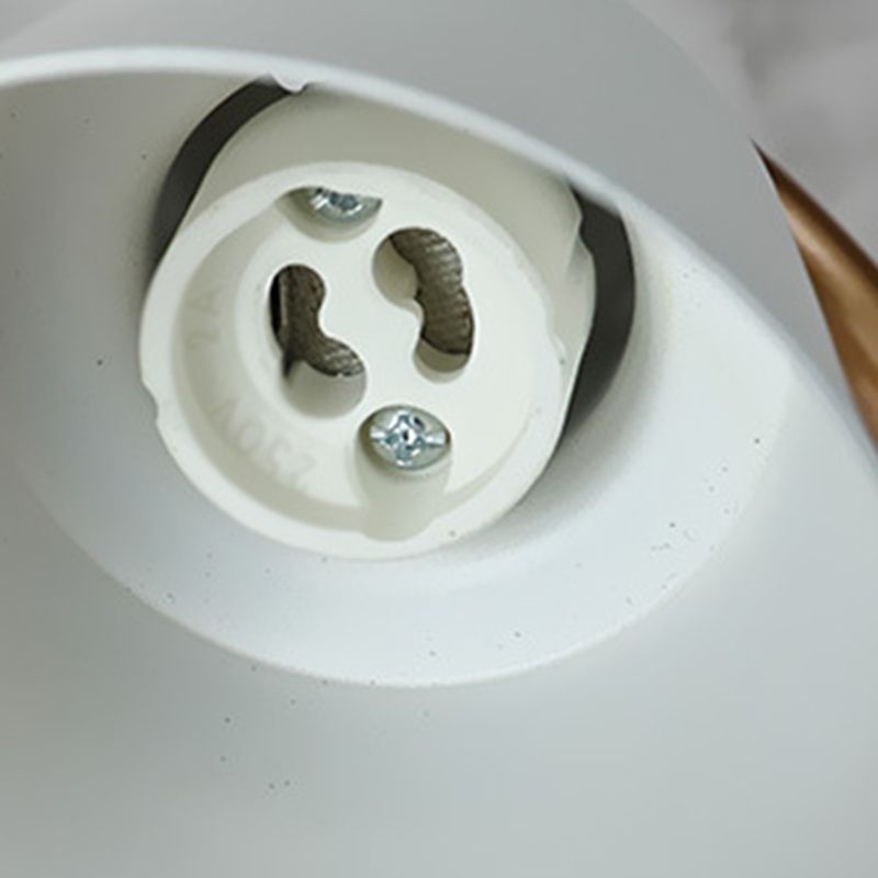 Lampe de table en métal nordique simple aromathérapie fondant la lampe de bureau de cire pour chambre à coucher