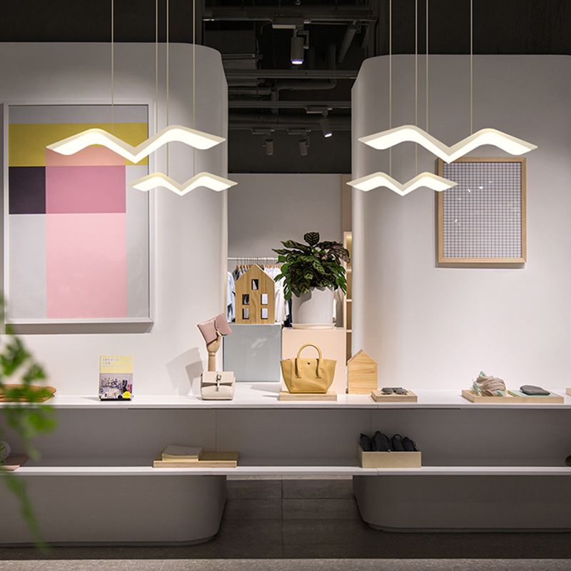 Pendentif en forme de mouette