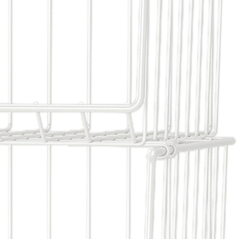 9.5" W Bookshelf Contemporary Style Bookcase with Casters for Home and Study Room