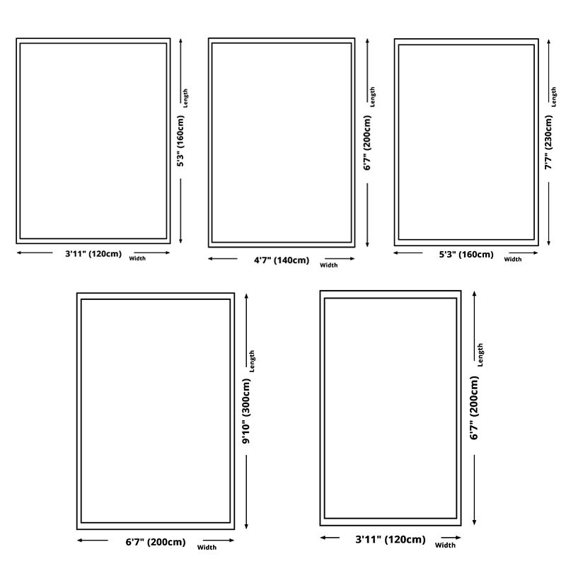 Multicolor Comfort Rug Polyester Carpet Solid Indoor Rug Non-Slip Backing for Living Room