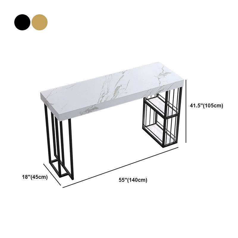 1/2/3 Pieces Pub Dining Set Industrial Rectangular Bar Pub Table Set