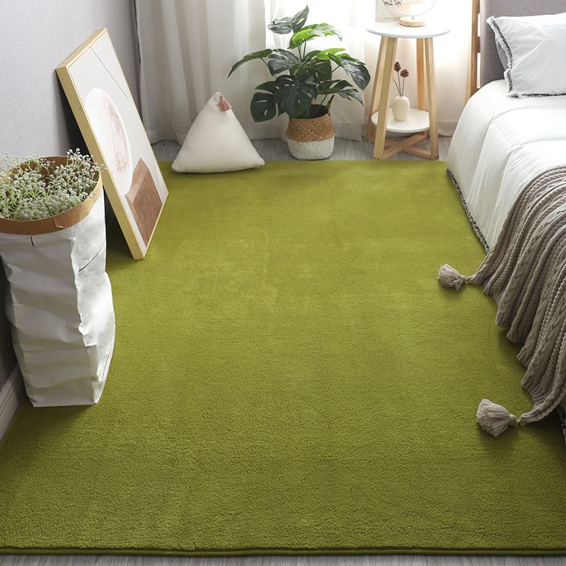 Tapis de tapis de shag nature décontracté tapis de zone de polyester