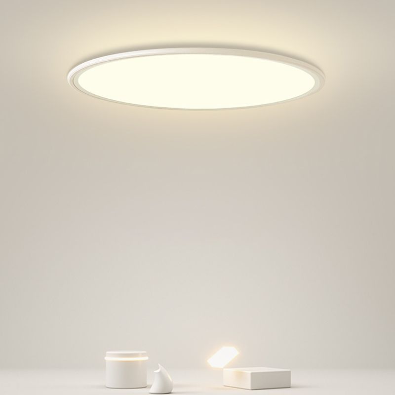 Círculo de aluminio Techo montado montado en el techo LED Simplista Montado de techo montado