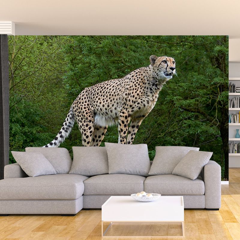 Cheetah Wall Art Decor for Bedroom Living Room Home Decoration, Waterproofing