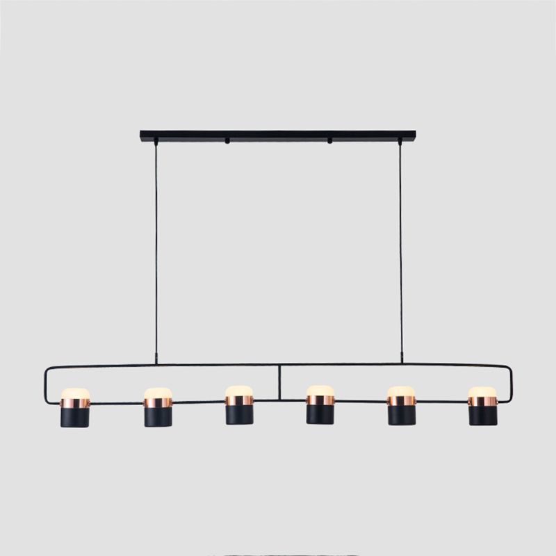 Hedendaagse stijl Cilinder Island Lighting Metal Island Lighting Ideas