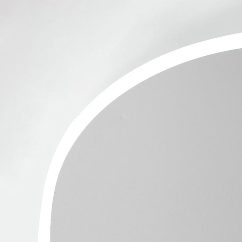 White LED Flush Mount Modern Metal Circle Ceiling Mounted Fixture for Bedroom