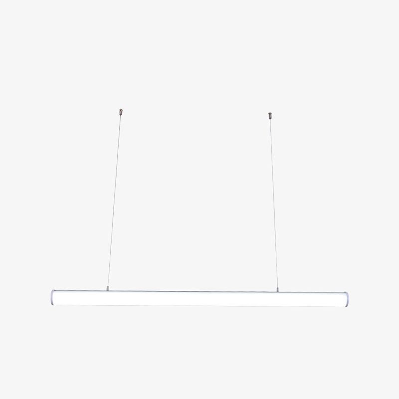 Metal Island Leuchte Einfacher Stil 1-Licht-lineare Hanglampe mit Acrylschatten