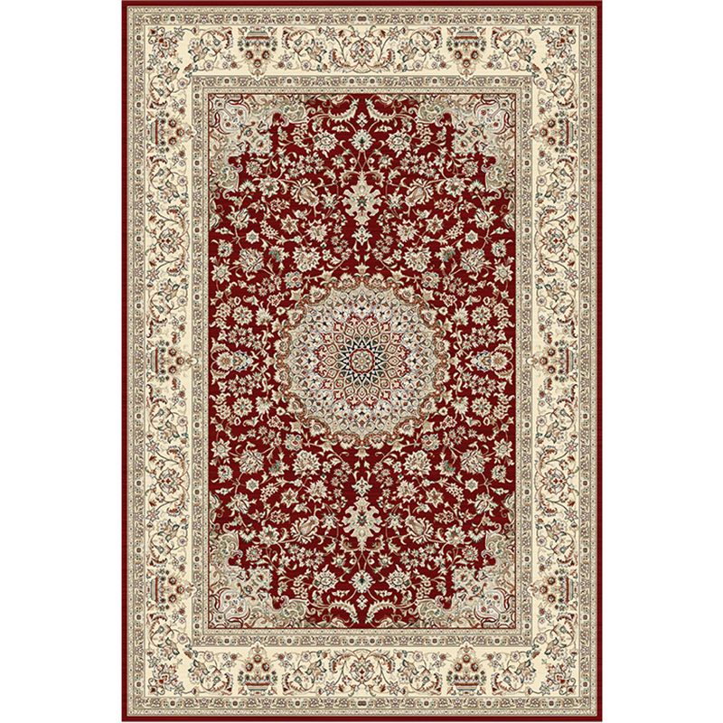 Fancy Traditional Teppich Red Tribal Muster Fläche Rus