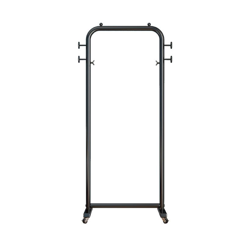 Industrial Minimalist Style Coat Rack Metallic Free Standing Hooks Design Coat Rack