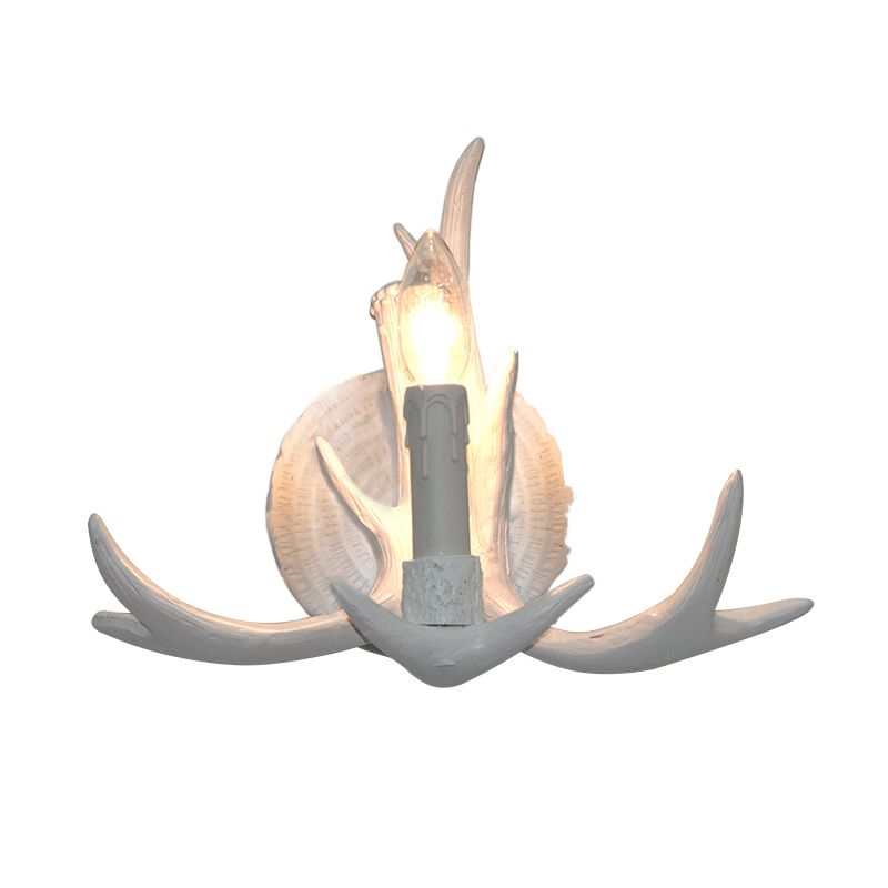 1 lampe à paroi de l'ampoule exposée légère