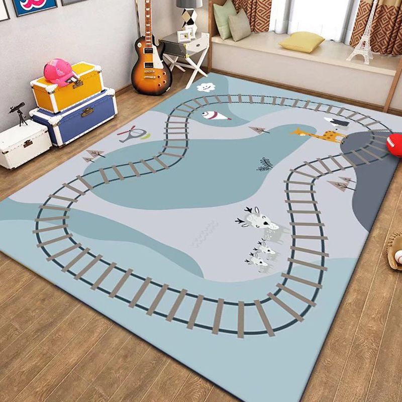Alfombra del juego alfombra moderna alfombra de poliéster lavable alfombra interior para la decoración del hogar