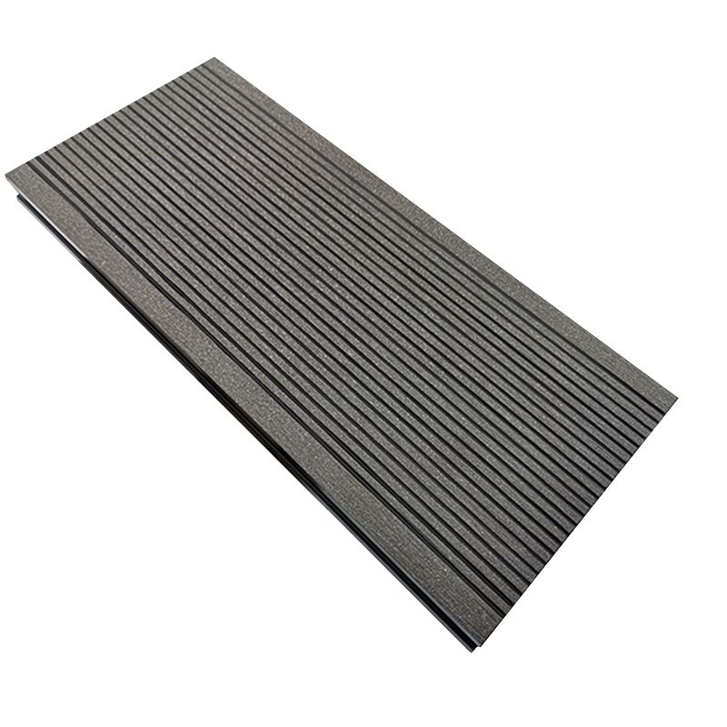 Deck Plank Interlocking Wood Stripe Pattern Outdoor Flooring Deck Plank 5-Pack