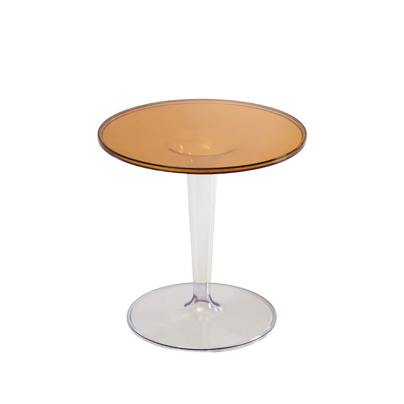 Modern Style Acrylic Material Multicolor Choice of Round Side Table