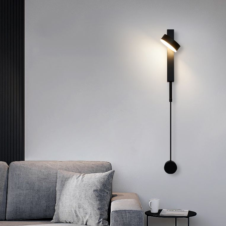 Moderner Stil Geometrischer Wandleuchten Beleuchtung Metall 1 Leichte LED -Wandmontagelampe