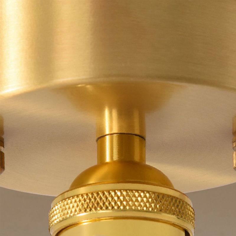 Modern Ceiling Lamp Glass Flush Mount Light Fixture for Bedroom Corridor