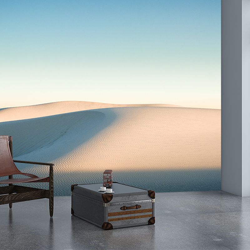 Contemporary Style Desert Mural Decal, Moisture Resistant, Made to Measure