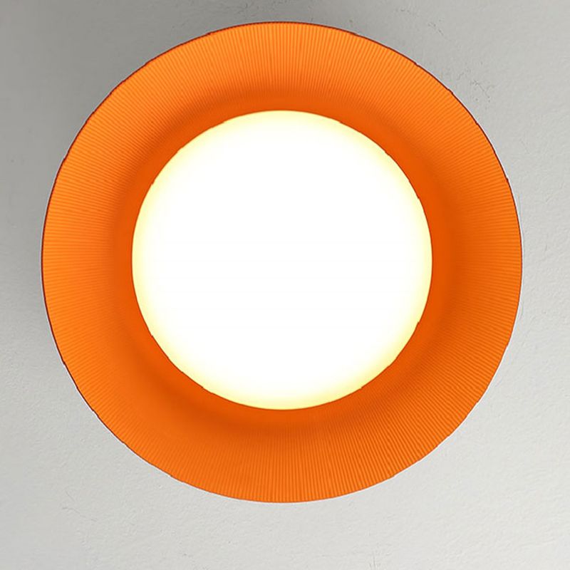 Plafonnier LED en forme de dôme à montage encastré simplicité pour chambre à coucher