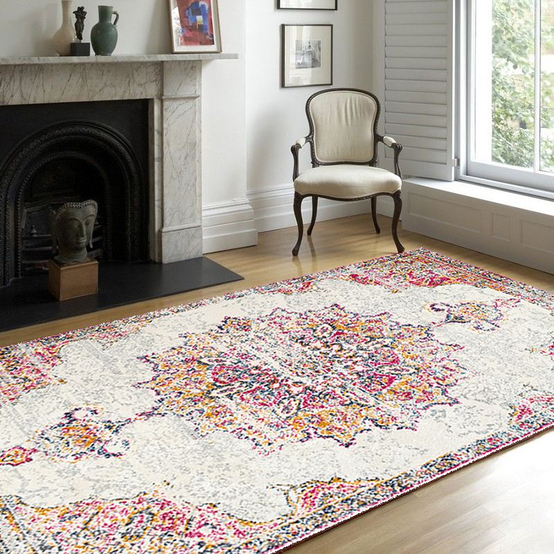 Nostalgia Médalon Carpet Multicolor Polyester tapis anti-glissement