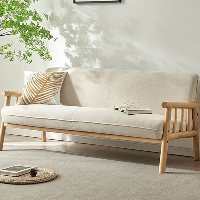 Loose Sofa Back Cotton Sofa 28.7"W with Pillow Top Arm for Living Room