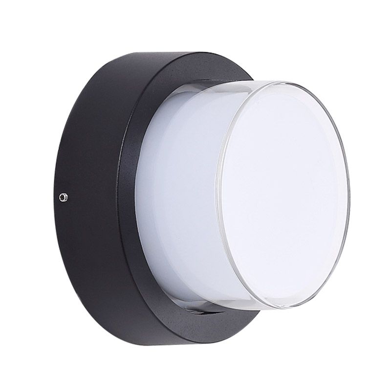 1-Light Flush Mount Light Halterung Herkömmliche LED in der Nähe von Deckenlampe mit weißem Acrylatschirm