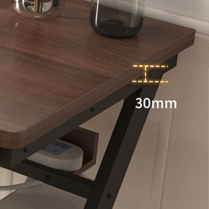 Bedroom Contemporary Computer Desk Rectangular Wooden Office Desk