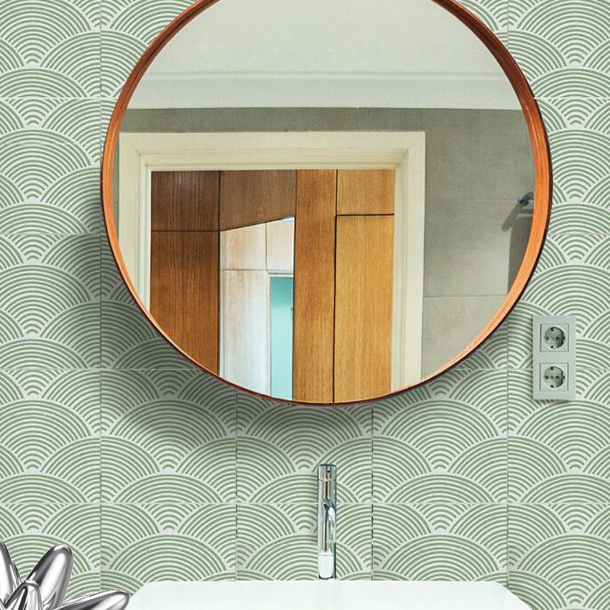 Modern Mosaic Tile Peel and Stick Tile Pvc Kitchen Backsplash Peel and Stick Wall Tile