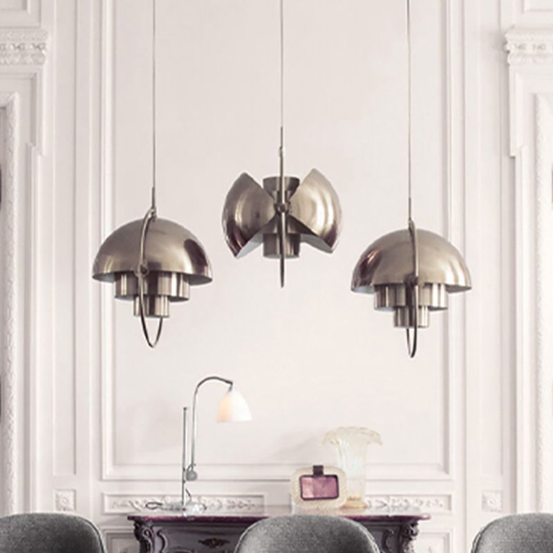 Éclairage de suspension géométrique de pendentif créatif pour le café Room Room