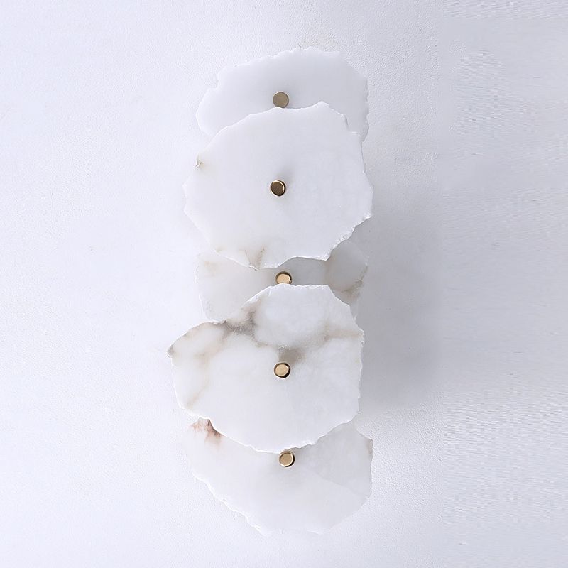 1/2/3/5/7/9-Light White Contemporary Shaded LED Metallic Wall Mounted for Bedroom