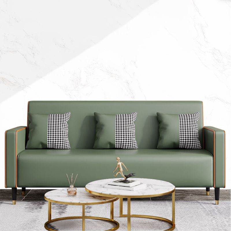 Glam Tight Back Square Arm Living Room 3 Seater Standard Seating