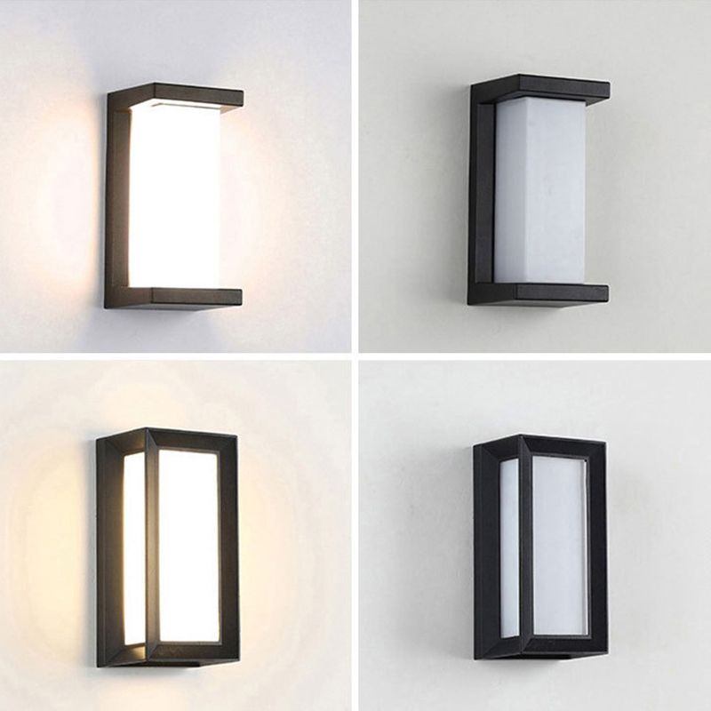 Modern Minimalist Style Wall Light Sconces Acrylic 1 Light Wall Lights for Outside Wall