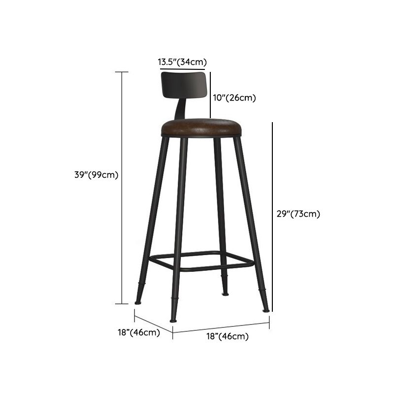 Industrial Bar Table Set 1/7 Pieces Solid Wood Rectangle Table and Stool Set