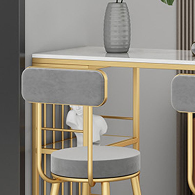 Industrial Counter Height Dining Table Oval Bar Dining Table