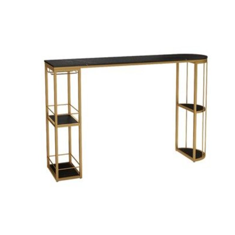 Glam Oval Bar Table and Stools 1/2/3 Pieces Bar Pub Table Set